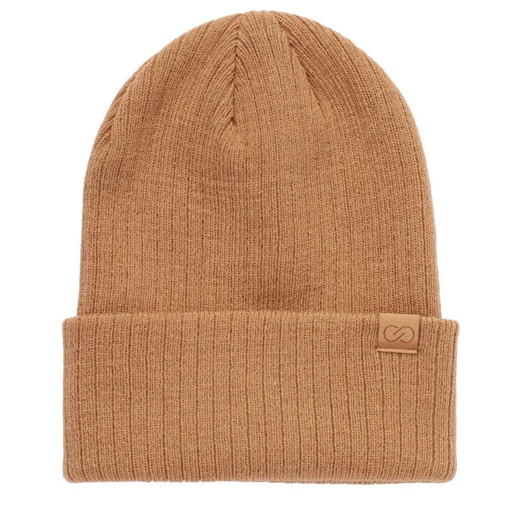 NWT CALIA Essential Ribbed Brown Winter Beanie